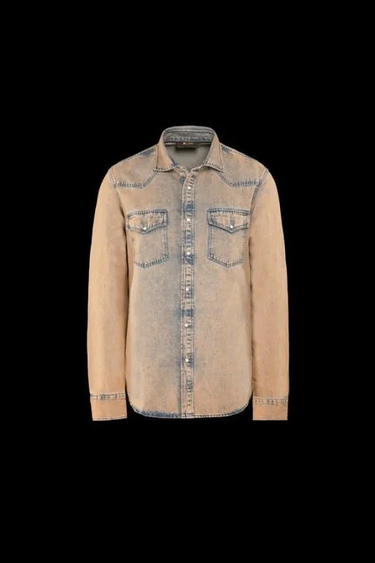 MooRER Shirts Men LARRIE31A Albicocca