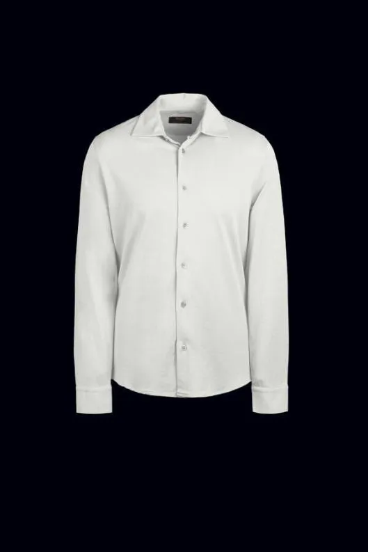 MooRER Shirts Men MONTALCINOJTP Bianco