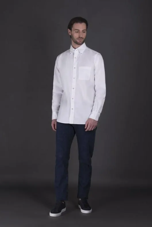 MooRER Shirts Men ROLFSI1 Kingstonewhite