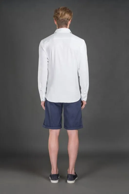 MooRER Shirts Men SORRENTO4XT Bianco