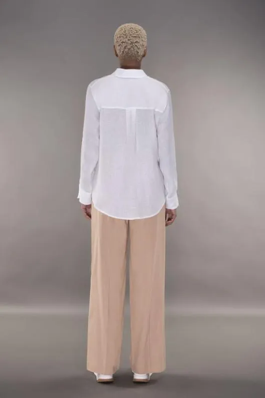 MooRER Shirts Women PEARLFLN Bianco
