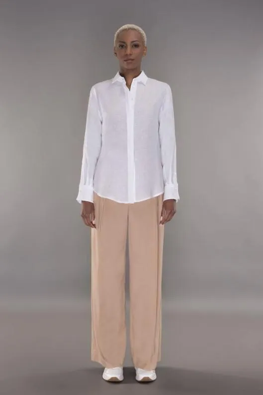 MooRER Shirts Women PEARLFLN Bianco