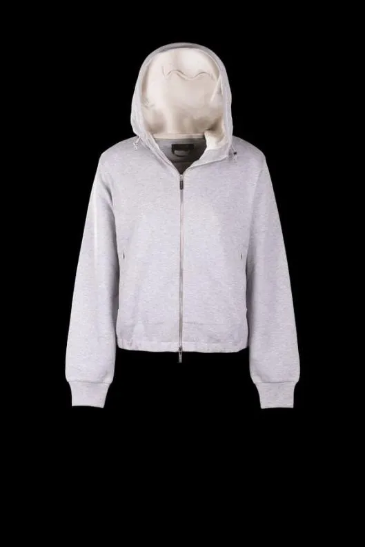 MooRER Sweats And Tshirts Women LIRIACAD Perla Melangebianco