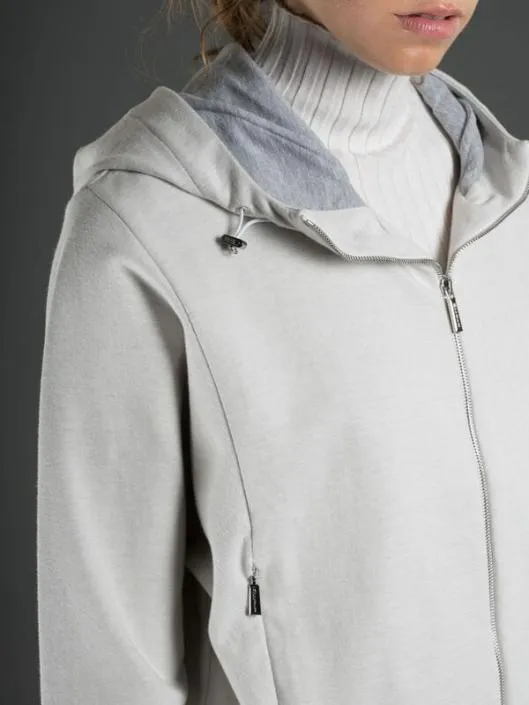 MooRER Sweats And Tshirts Women LIRIACAD Perla Melangebianco