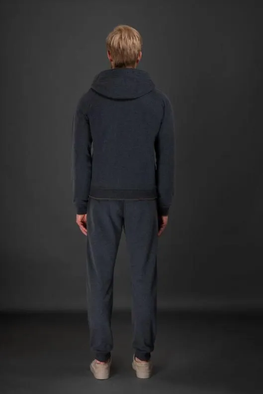 MooRER Sweatshirts And Tracksuits Men NORCIA FELPACAD Antracitecastagna