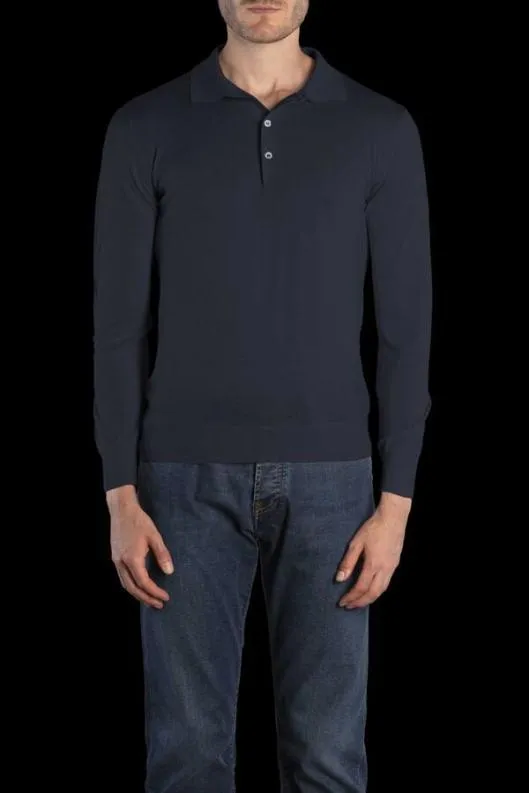 MooRER Tshirts And Polos Men ALONSOMLL Navy