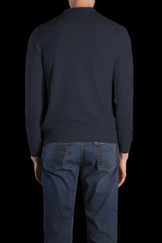 MooRER Tshirts And Polos Men ALONSOMLL Navy