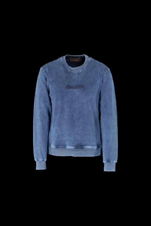 MooRER Tshirts And Polos Men CYRILTFS Indaco