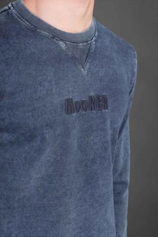 MooRER Tshirts And Polos Men CYRILTFS Indaco
