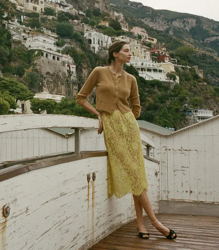 NANDI SKIRT Daffodil Yellow Shop DEN Skirts