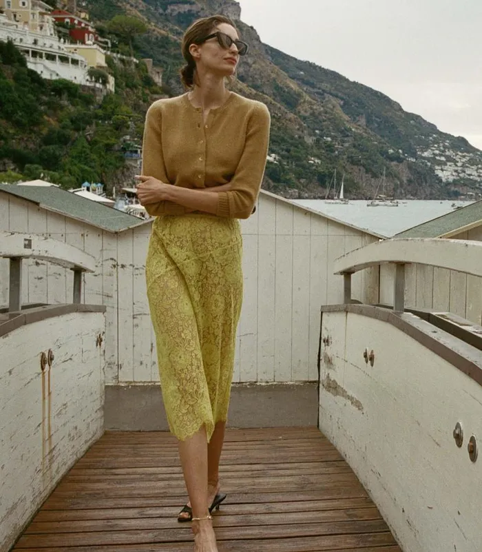 NANDI SKIRT Daffodil Yellow Shop DEN Skirts