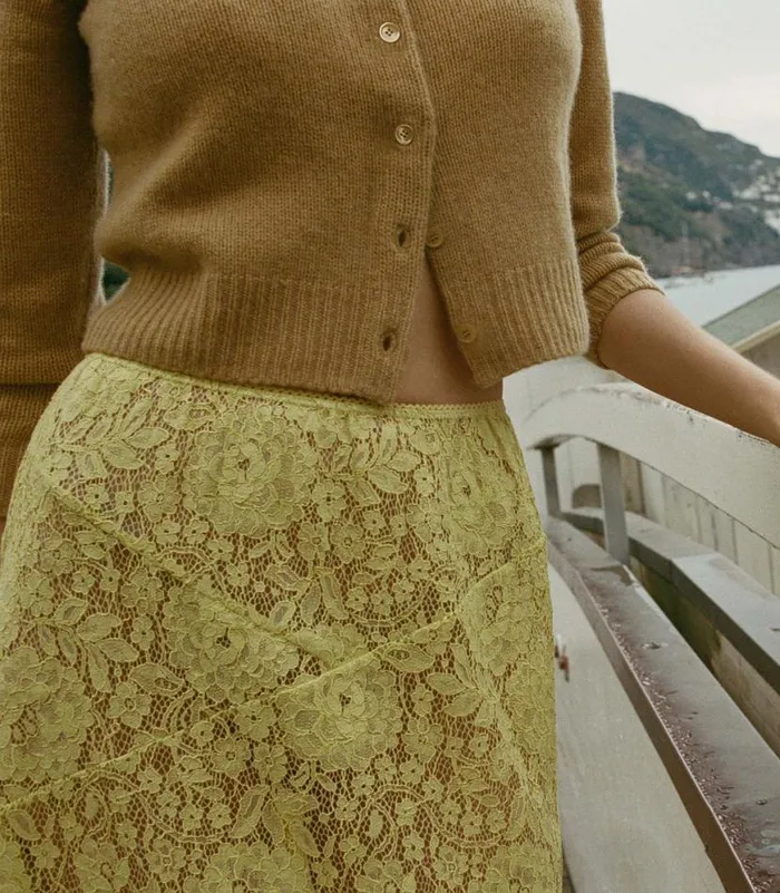 NANDI SKIRT Daffodil Yellow Shop DEN Skirts
