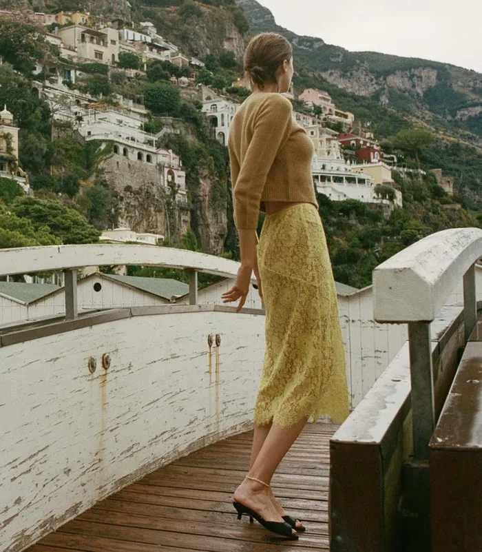NANDI SKIRT Daffodil Yellow Shop DEN Skirts