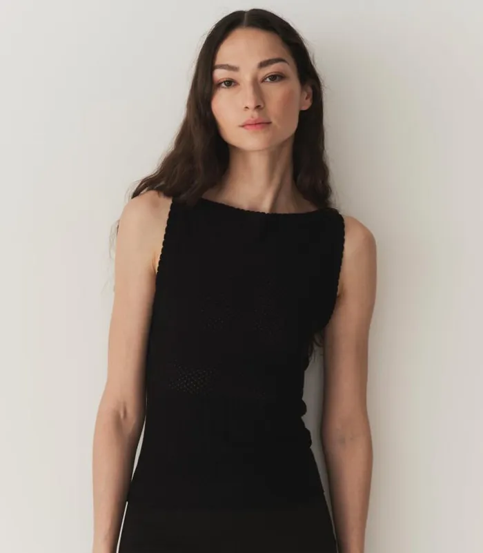 NERIDA TOP Black Shop DEN Tops
