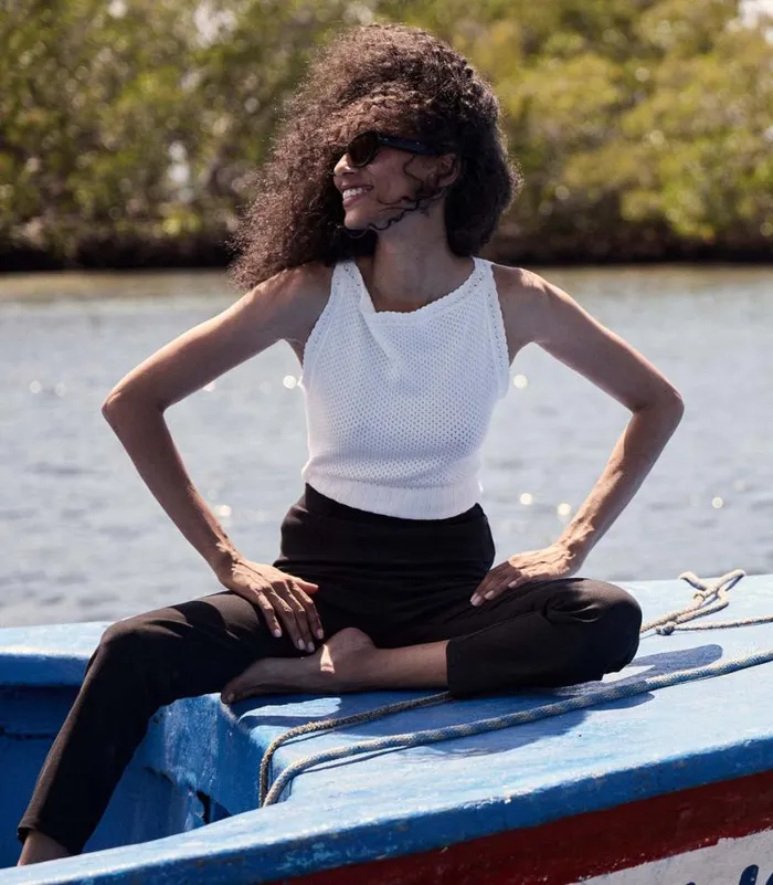 NERIDA TOP Ivory Shop DEN Tops