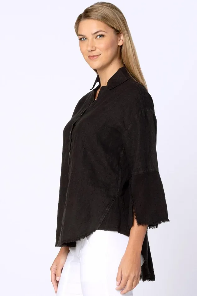 Neta Blouse Black Clothing XCVI ShirtsBlouses