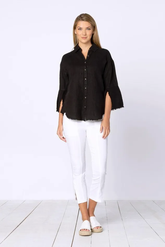 Neta Blouse Black Clothing XCVI ShirtsBlouses
