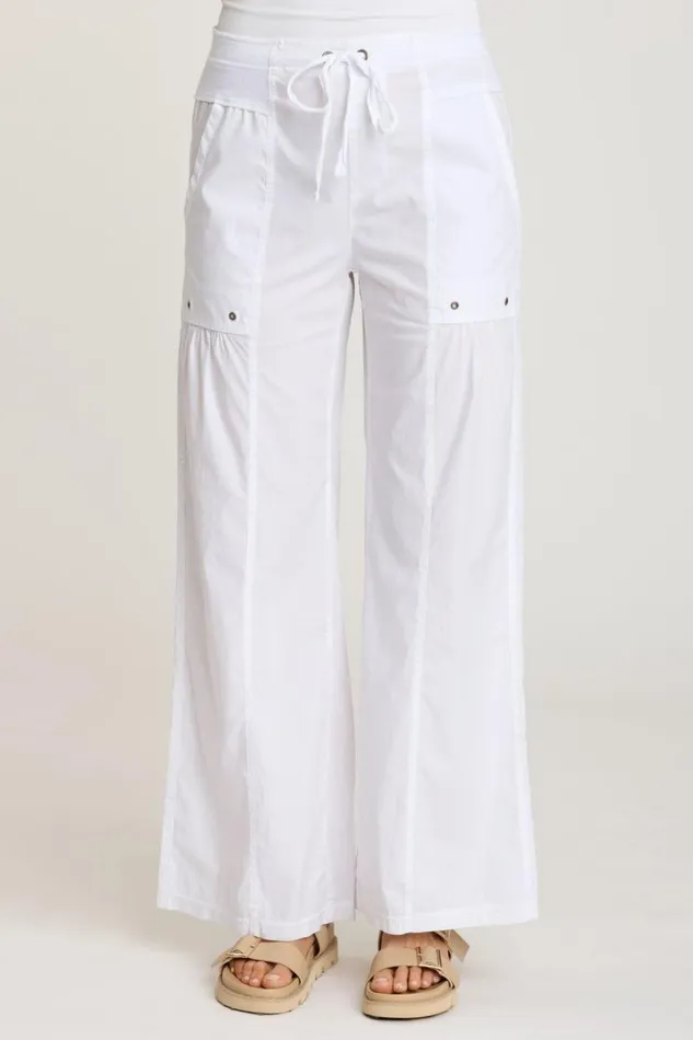 Nisha Wide Leg White Clothing XCVI Pants