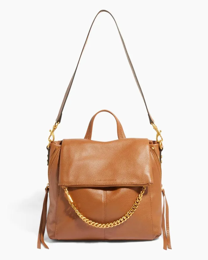 No BS Convertible Backpack Chestnut Brown Women Aimee Kestenberg Backpacks