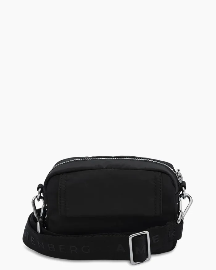 Nylon Camera Crossbody Black With Microstuds Women Aimee Kestenberg Crossbody Bags