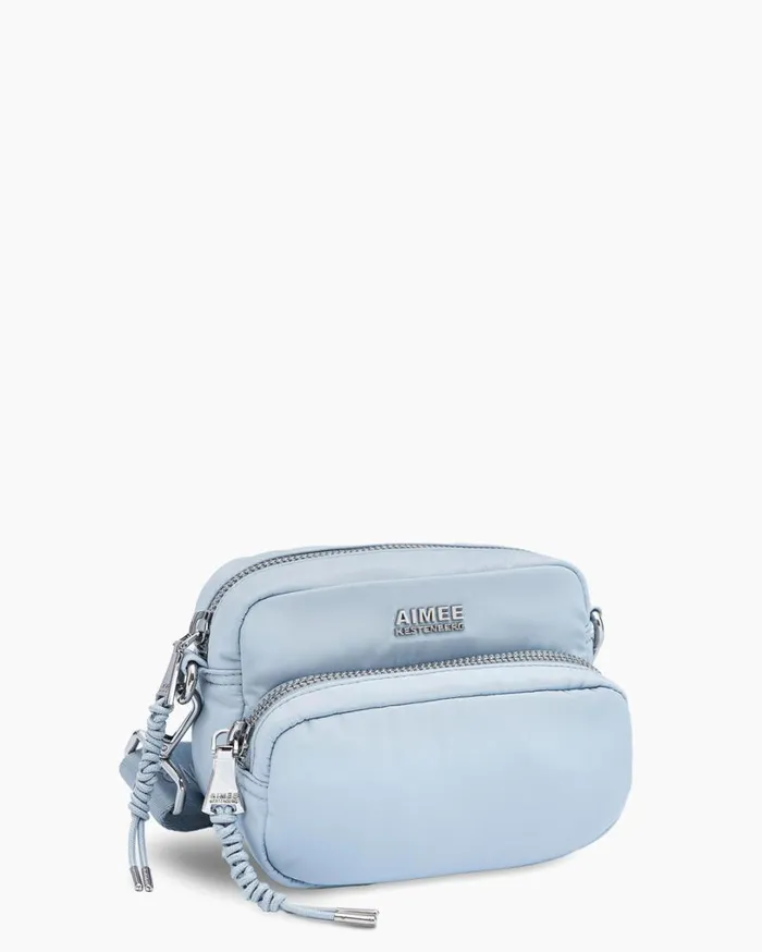 Nylon Camera Crossbody Breeze Blue Women Aimee Kestenberg Crossbody Bags