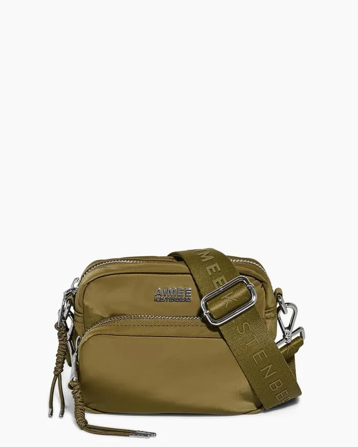 Nylon Camera Crossbody Soft Olive Women Aimee Kestenberg Crossbody Bags