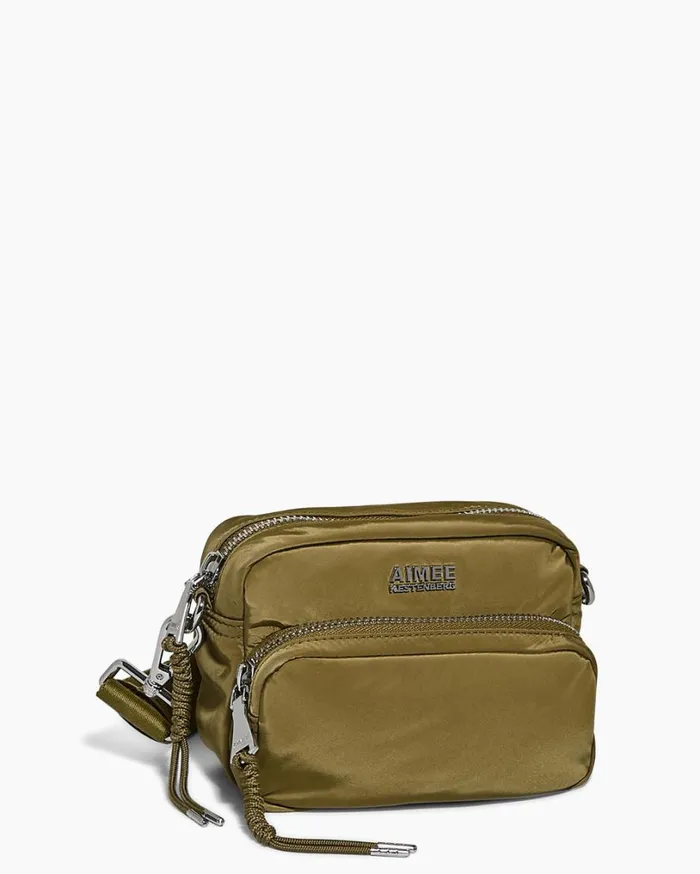 Nylon Camera Crossbody Soft Olive Women Aimee Kestenberg Crossbody Bags