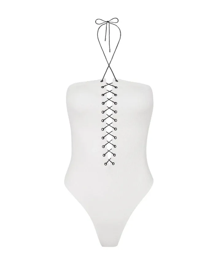 One Pieces Women ViX Paula Hermanny Firenze Blair One Piece 8211 White