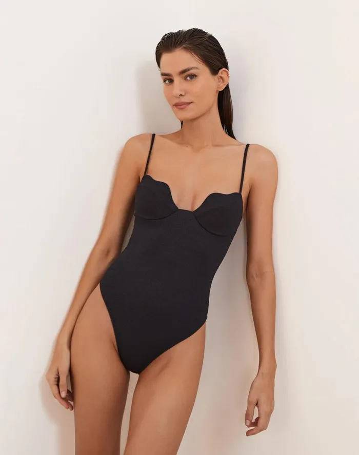 One Pieces Women ViX Paula Hermanny Firenze Lou One Piece 8211 Black