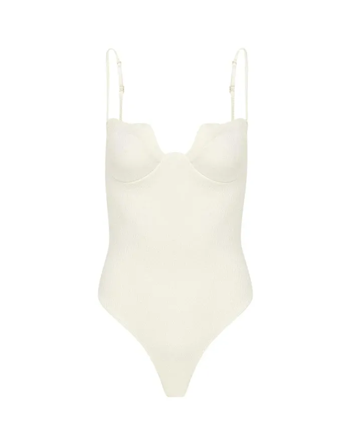 One Pieces Women ViX Paula Hermanny Firenze Lou One Piece 8211 White