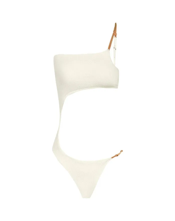 One Pieces Women ViX Paula Hermanny Firenze Mandy Gisele One Piece 8211 White
