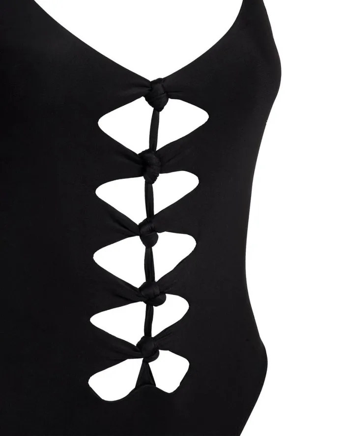 One Pieces Women ViX Paula Hermanny Megan One Piece 8211 Black