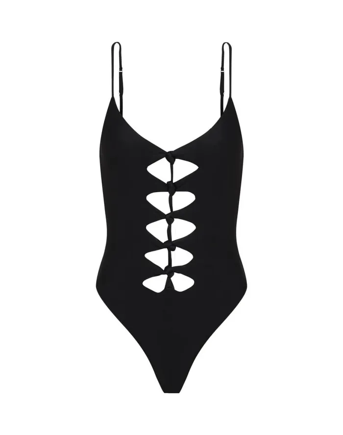 One Pieces Women ViX Paula Hermanny Megan One Piece 8211 Black