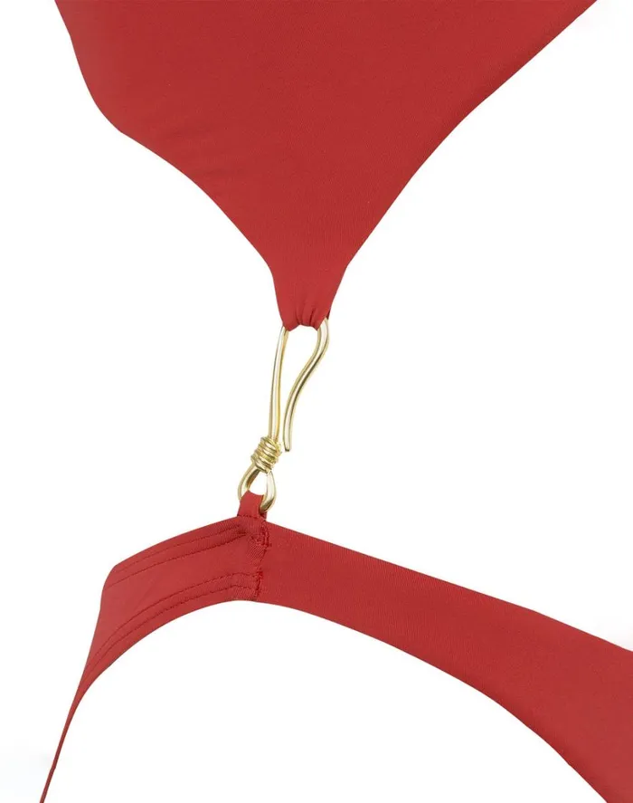 One Pieces Women ViX Paula Hermanny Sienna Deise One Piece 8211 Brick