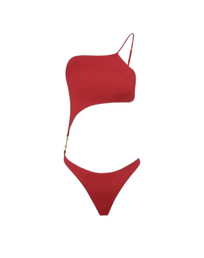 One Pieces Women ViX Paula Hermanny Sienna Deise One Piece 8211 Brick