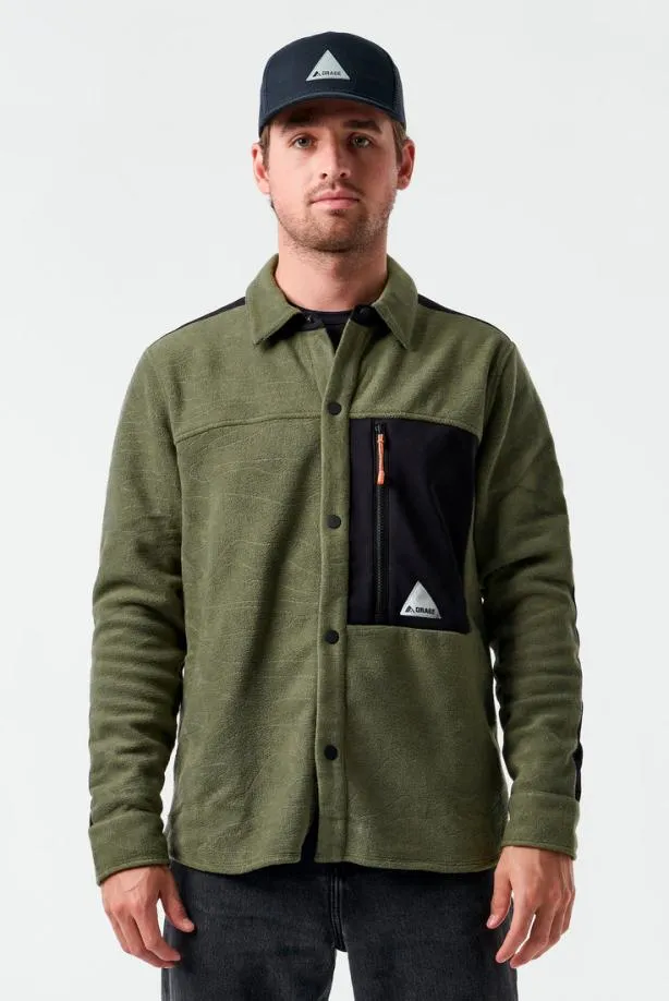 Orage Hoodies and Fleeces MenWomen Hunter Fleece Shirt UnisexDark Leaf Orage Hoodies and Fleeces MenWomen Hunter Fleece Shirt UnisexDark Leaf