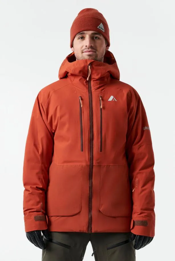 Orage Jackets Men Alaskan Insulated JacketTerracotta