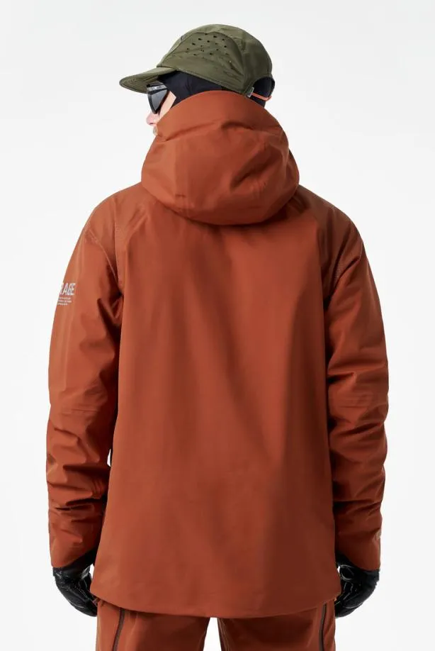 Orage Jackets Men MtnX Glacier 3L Light JacketDark Terracotta Orage Jackets Men MtnX Glacier 3L Light JacketDark Terracotta