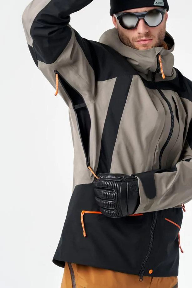 Orage Jackets Men MtnX Highland 3L Hybrid JacketClay Orage Jackets Men MtnX Highland 3L Hybrid JacketClay