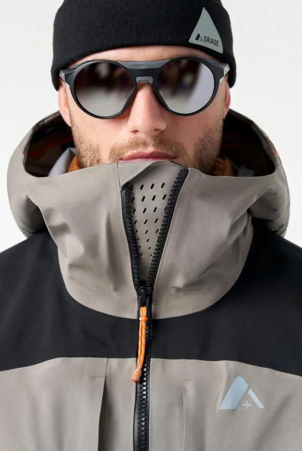 Orage Jackets Men MtnX Highland 3L Hybrid JacketClay Orage Jackets Men MtnX Highland 3L Hybrid JacketClay