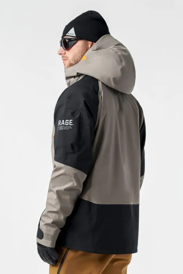 Orage Jackets Men MtnX Highland 3L Hybrid JacketClay Orage Jackets Men MtnX Highland 3L Hybrid JacketClay