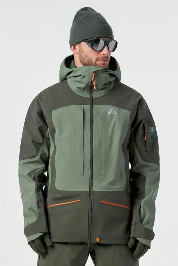 Orage Jackets Men MtnX Highland 3L Hybrid JacketDark Leaf
