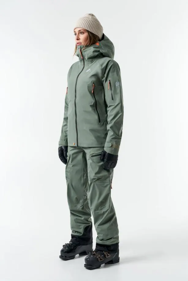 Orage Jackets Women MtnX Alpina Light 3L JacketDark Leaf Orage Jackets Women MtnX Alpina Light 3L JacketDark Leaf