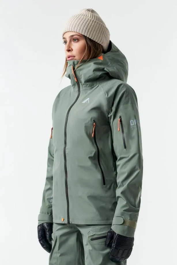 Orage Jackets Women MtnX Alpina Light 3L JacketDark Leaf Orage Jackets Women MtnX Alpina Light 3L JacketDark Leaf