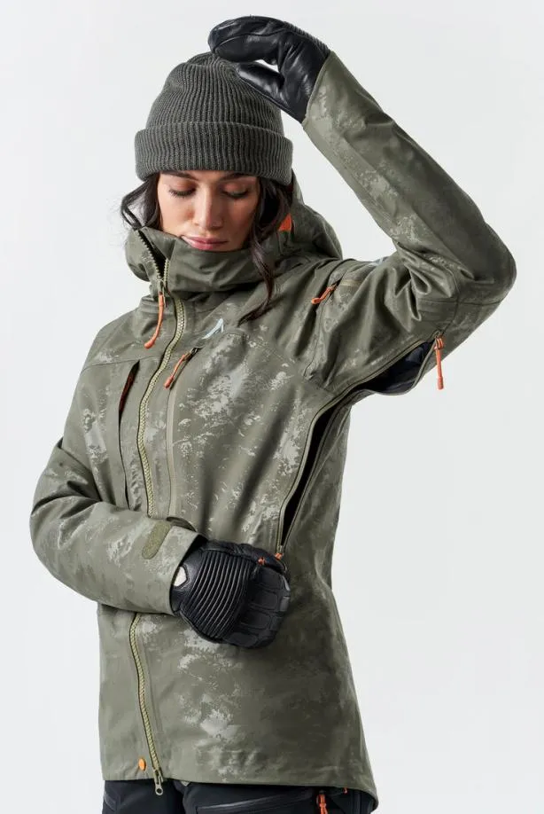 Orage Jackets Women Panorama 3L JacketBoreal Embossed Orage Jackets Women Panorama 3L JacketBoreal Embossed