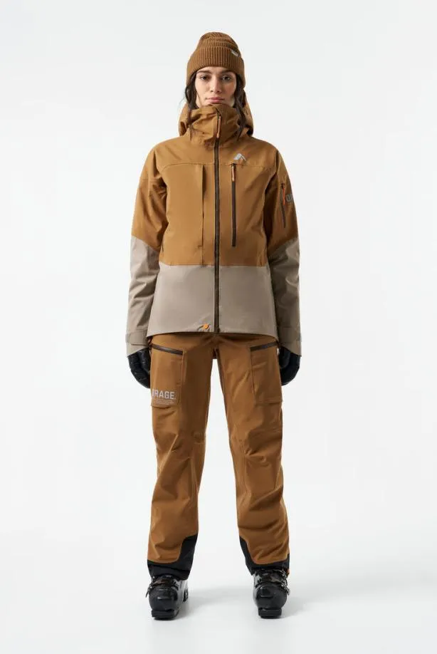 Orage Jackets Women Panorama 3L JacketClay Orage Jackets Women Panorama 3L JacketClay