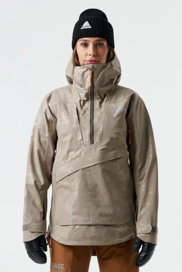 Orage Jackets Women Torngat 3L JacketClay Embossed