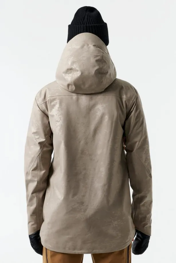 Orage Jackets Women Torngat 3L JacketClay Embossed Orage Jackets Women Torngat 3L JacketClay Embossed