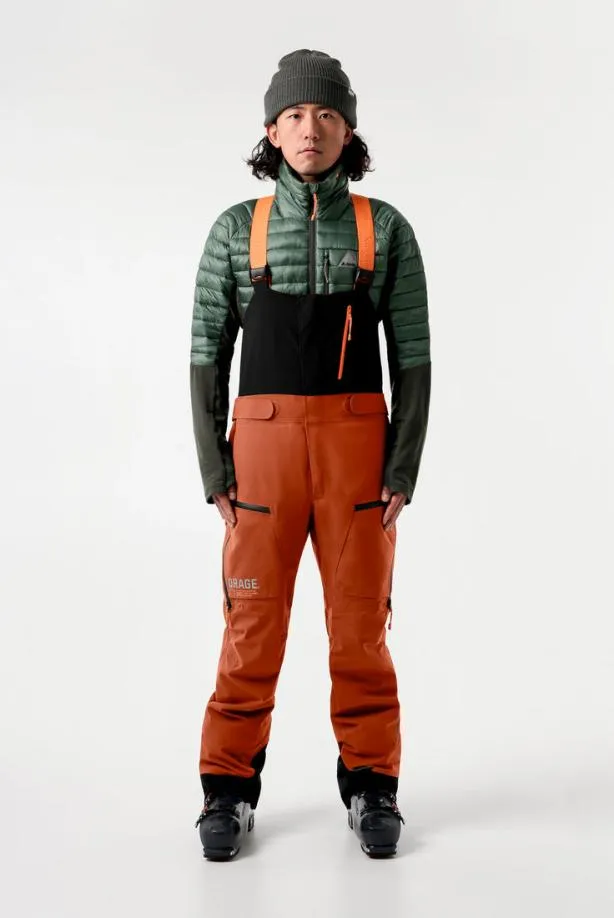 Orage Pants Men Gibson 3L BibTerracotta