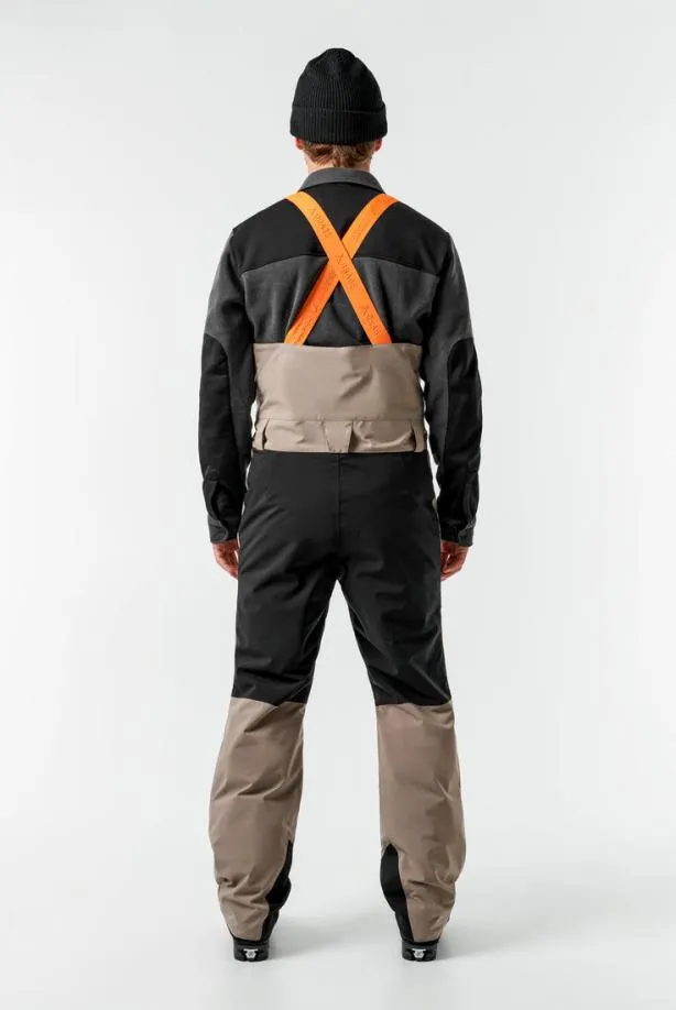 Orage Pants Men Leeds Insulated BibClay Orage Pants Men Leeds Insulated BibClay